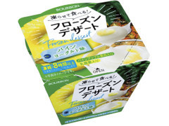凍らせて食べるフローズンデザート パインヨーグルト味